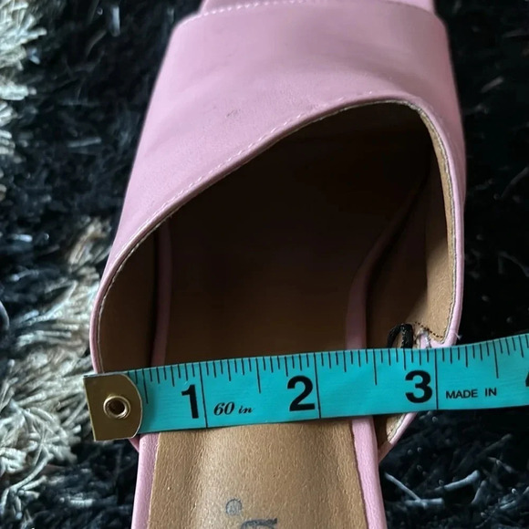 Diba Fashion Square chunky open toe platform mules Sz  10 - Picture 8 of 13